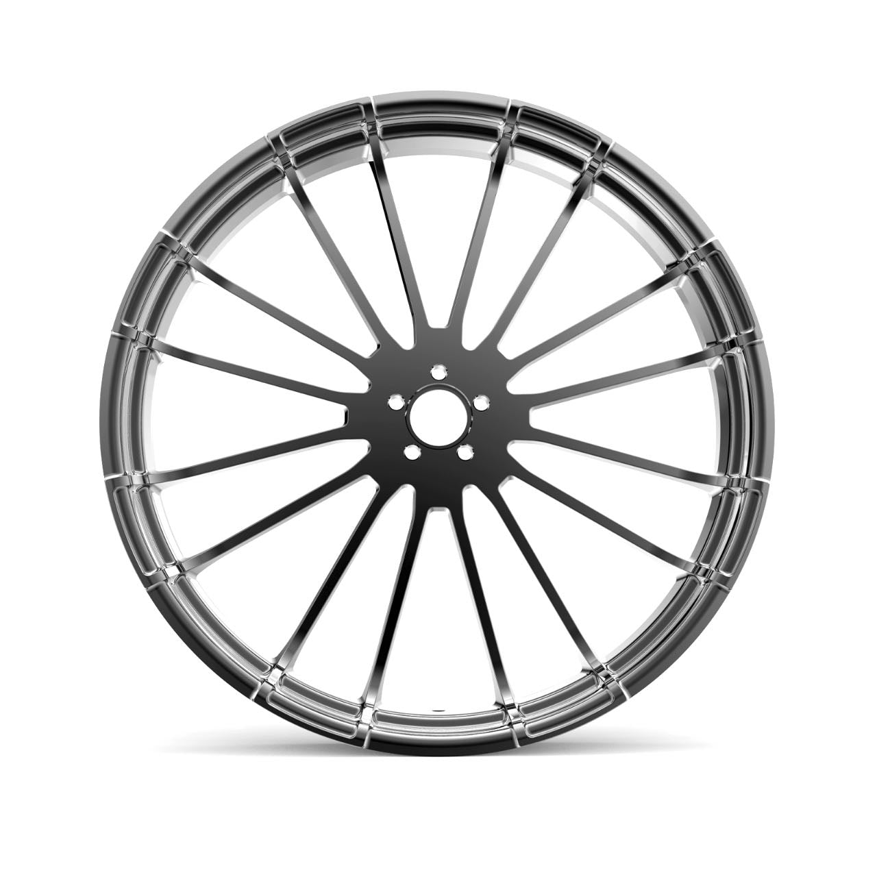 USOHAWLK 21x3.5In Front Rear Wheels Rims (Chrome-21x3.5 IN-Glide)