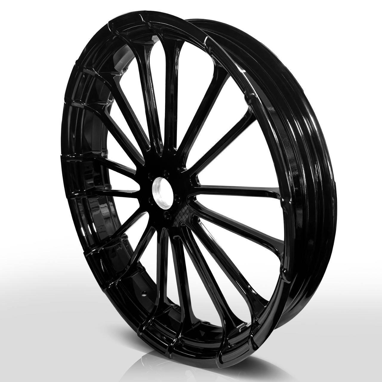 USOHAWLK 21x3.5In Front Rear Wheels Rims (Chrome-21x3.5 IN-Glide)