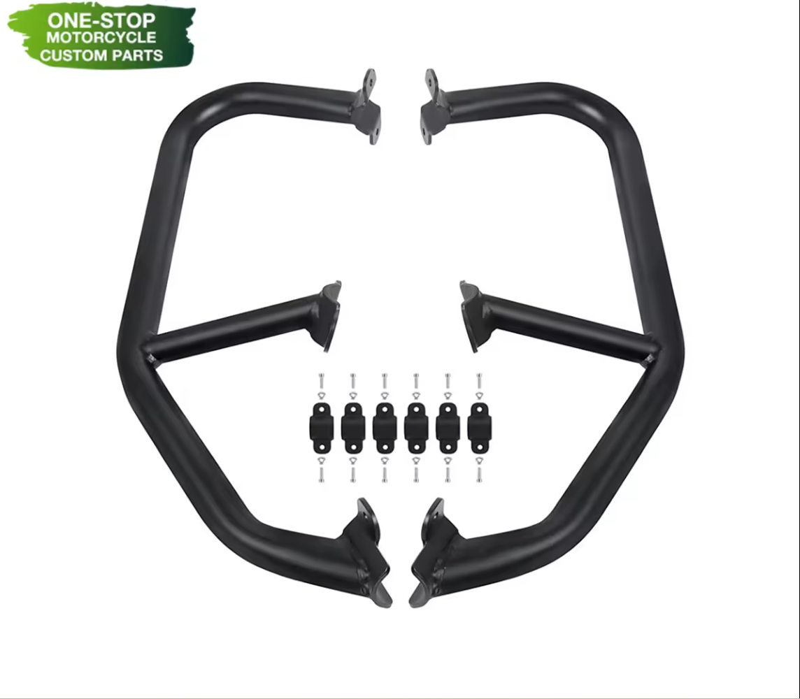 New Arrival Black Motorcycle Engine Guard Crash Bar Bumper Protector For PAN AMERICA 1250 S PA1250 S 1250 2021 2022