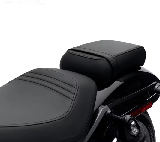 NEW Motorcycle Black Passenger Rear Seat Pad PU Leather Seat For Harley Davidson Nightster 975 RH975 2022 2023