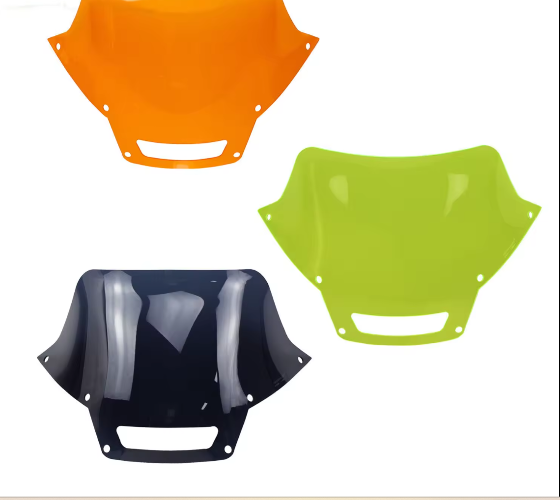 NEW ARRIVAL Low Rider ST Motorcycle Orange Transparent Windshield for Harley Low Rider ST FXRST FXLRST 2022-2023