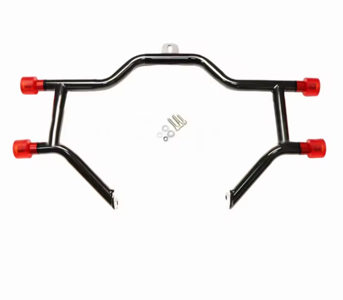 RP0890-1043 Front Highway Engine Guard Crash Bar Steel Falling Protection for Harley Touring Road King 2009-2023