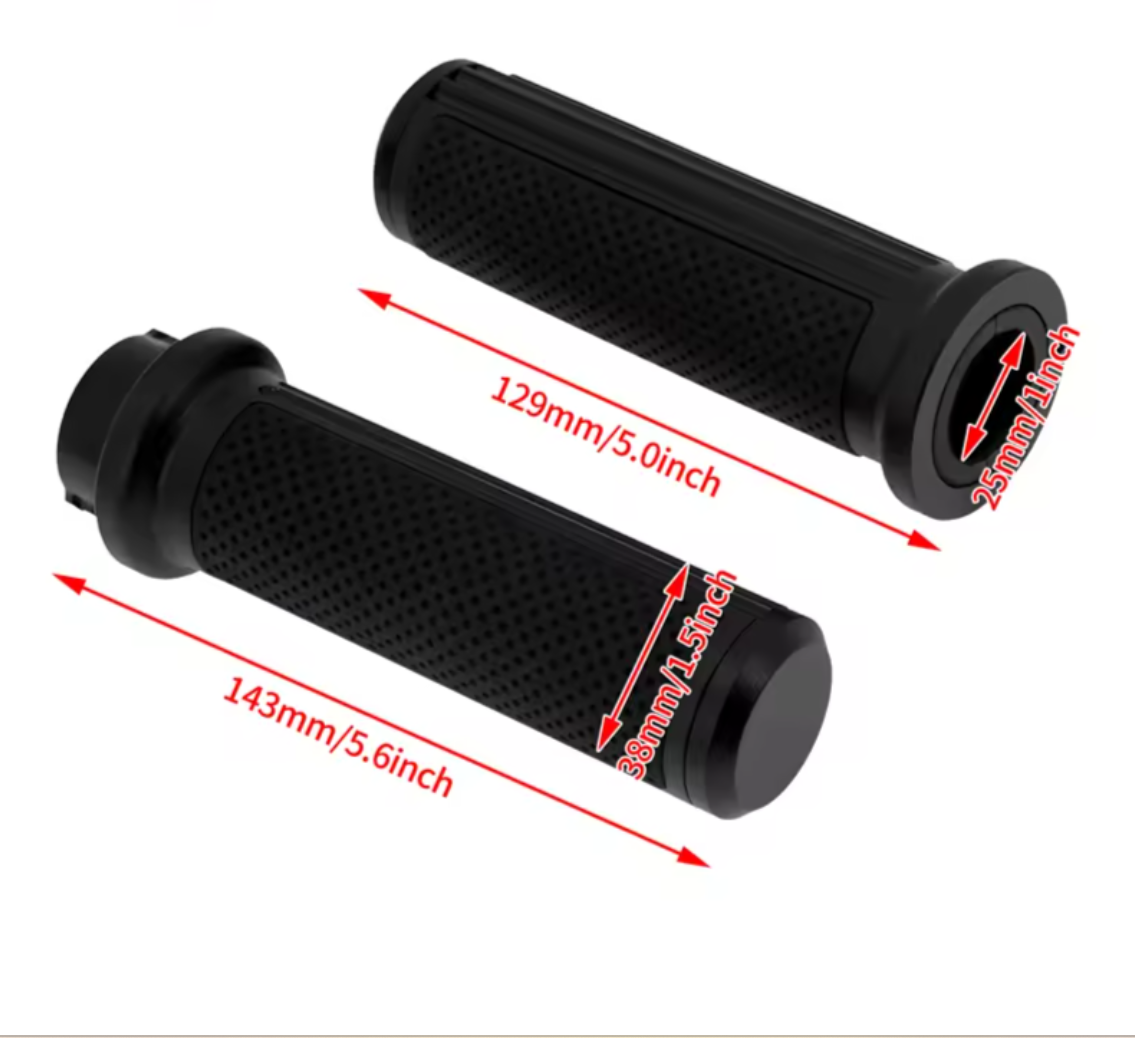 RP9930-2073 RP9930-2073 Motorcycle 1" 25mm Handlebar Hand grips For Harley Touring models 96-07