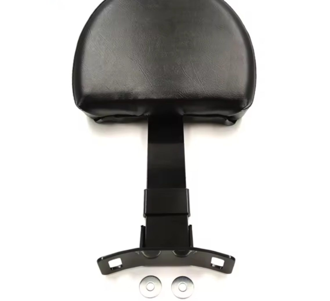 RP7770-1031B Adjustable Motorcycle Driver Backrest A Slot For Harley Touring Street Glide 1997-2023