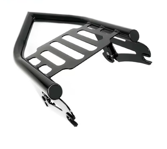 RP5520-3028B Black Sharp Motorcycle Detachable Luggage Rack for Harley Touring Road King Electra Street Glide 2009-2023