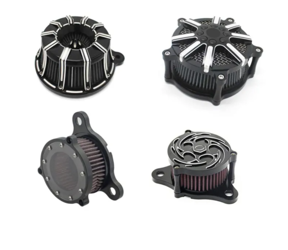 Intake Filter System Kit Air Filter Cleaner For Harley Sportster Iron Softail FXSTF Touring FLHRC FLHTC Dyna FXDC